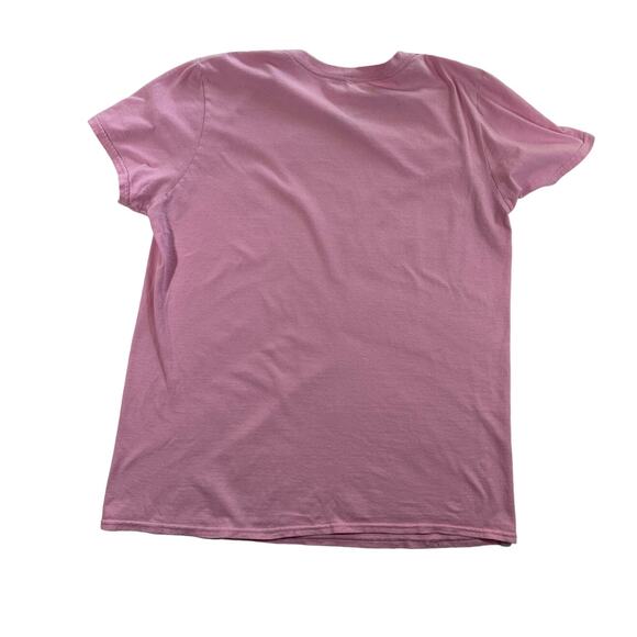 Rebels & Nomads, Size M, "Good Vibes" Pink T-Shirt - Picture 2 of 4